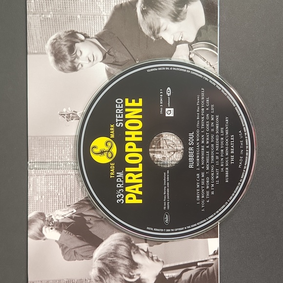 THE BEATLES RUBBER SOUL Apple/Parlophone CD REMASTER 2009 MINT CONDITION - Picture 6 of 17